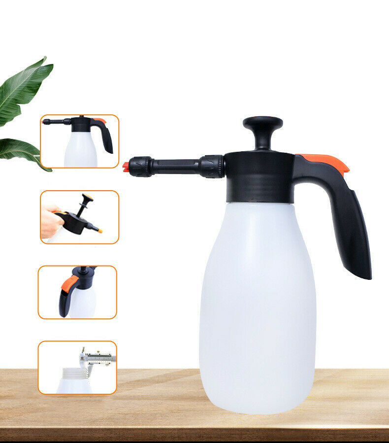 1.5L Foam Sprayer Pump Pressure Hand Shampoo Water Bottle Spray Car Wash Auto