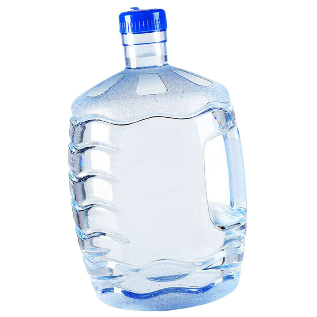 2 Pcs 7.5L Water Container Jug Bottle with Carry Handle for Outdoor Camping