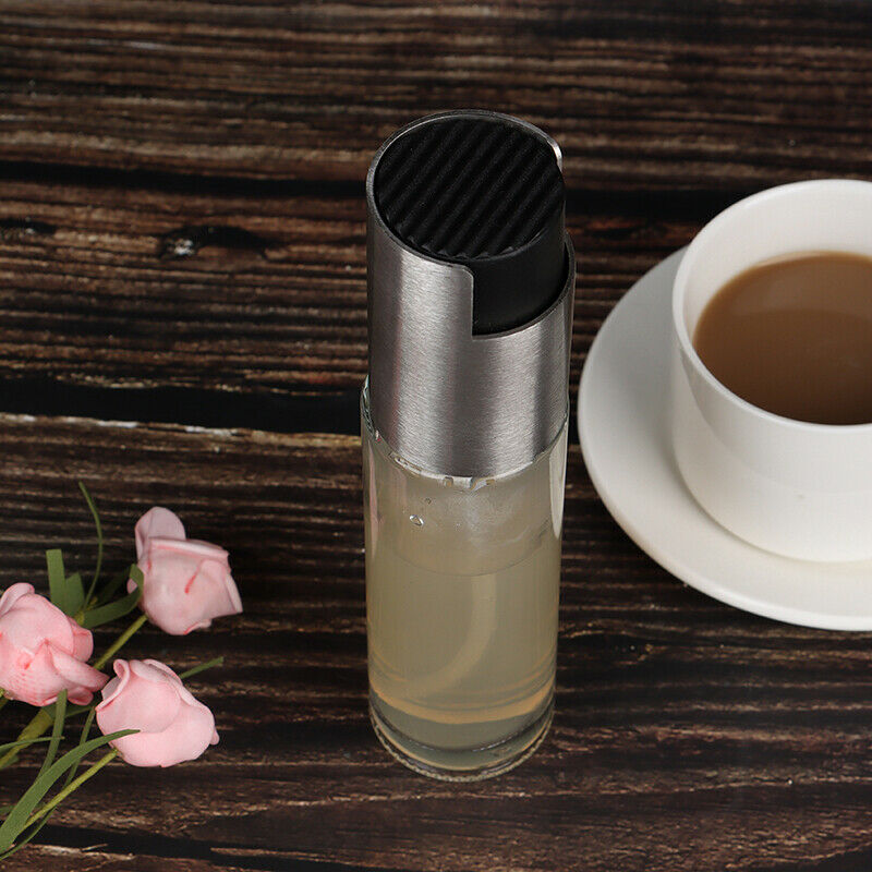 Olive Oil Sprayer Dispenser Glass Oil Vinegar Spray Bottle Oil Pot Kitchen TBDA
