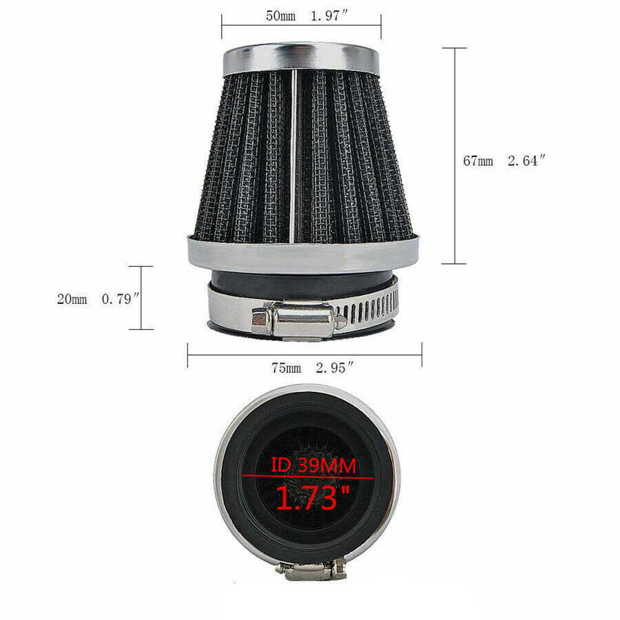 4Pcs Air Filter Cleaner For Gy6 150cc Quad 4 Wheeler Go Kart Buggy Scooter Moped