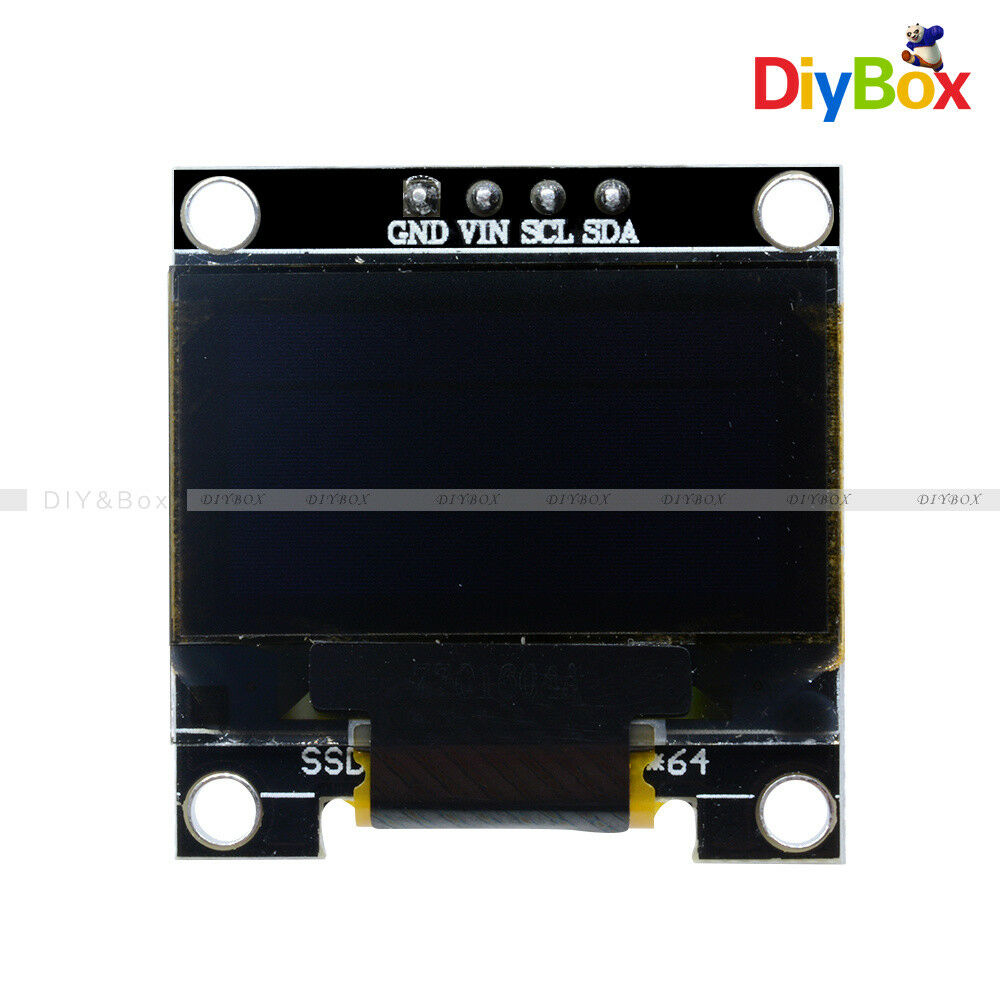 Yellow Blue 0.96" I2C IIC Serial 128X64 OLED LCD LED Display for STM32 Arduino