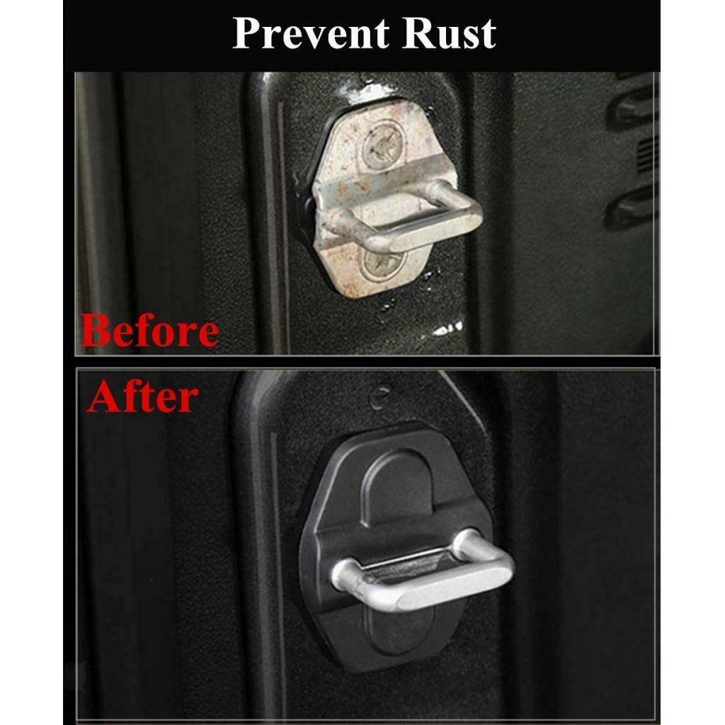 6 PCS Door Lock Cover for Jeep Wrangler JL JLU 2018-2021 Door Lock Covers