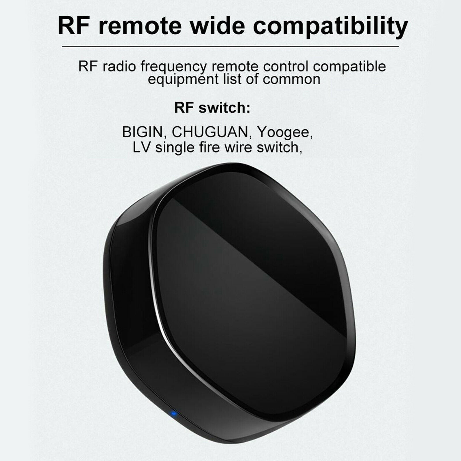 Exquisite WIFI IR+RF 2-in-1 Remote for Smart Life App Control Voice Control