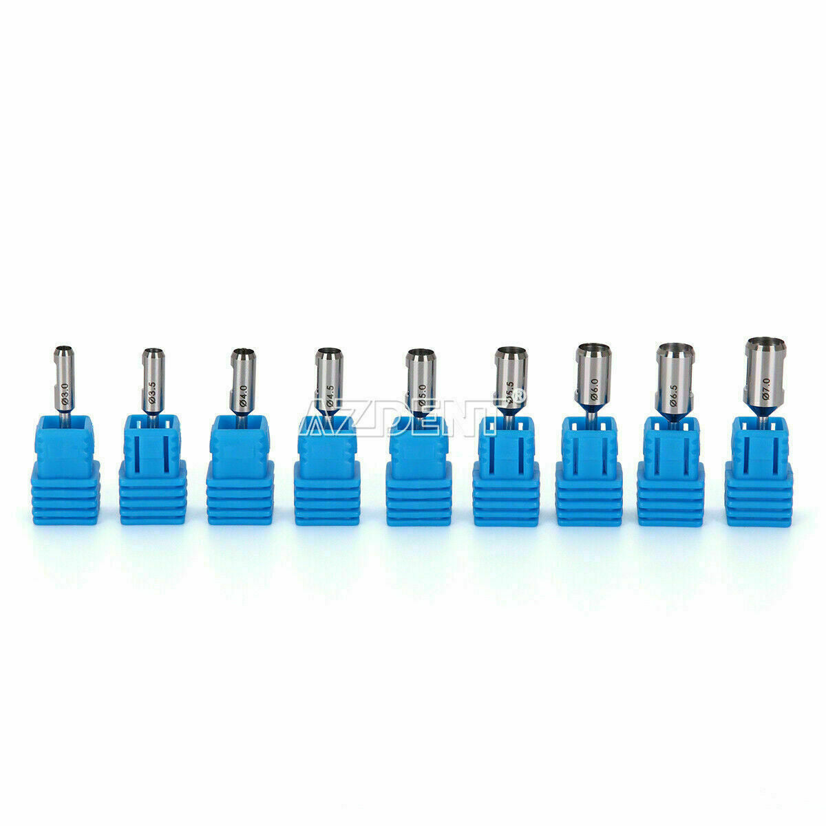 9PCS Dental Implant Tissue Punch Stainless steel Surgical Instrument Autoclavabl