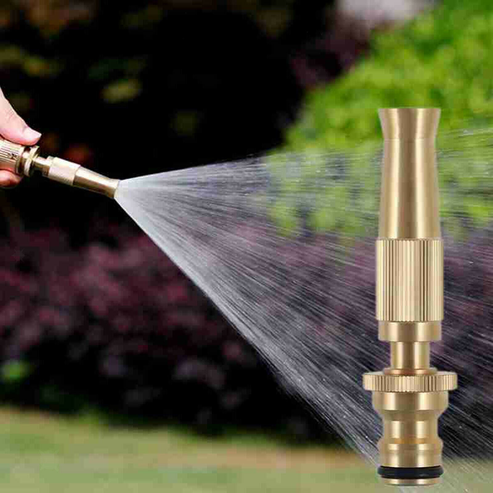Car Washing Lawn Pressure Irrigation Spray Gun Brass Head Nozzle Adjustable