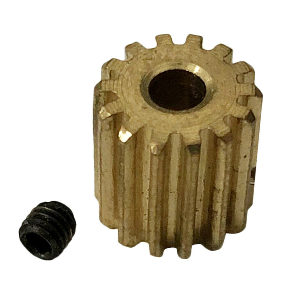 2Pcs Premium RC Cars Gear Metal Motor Gear Set for Xinlehong Q901 Q902 Q903