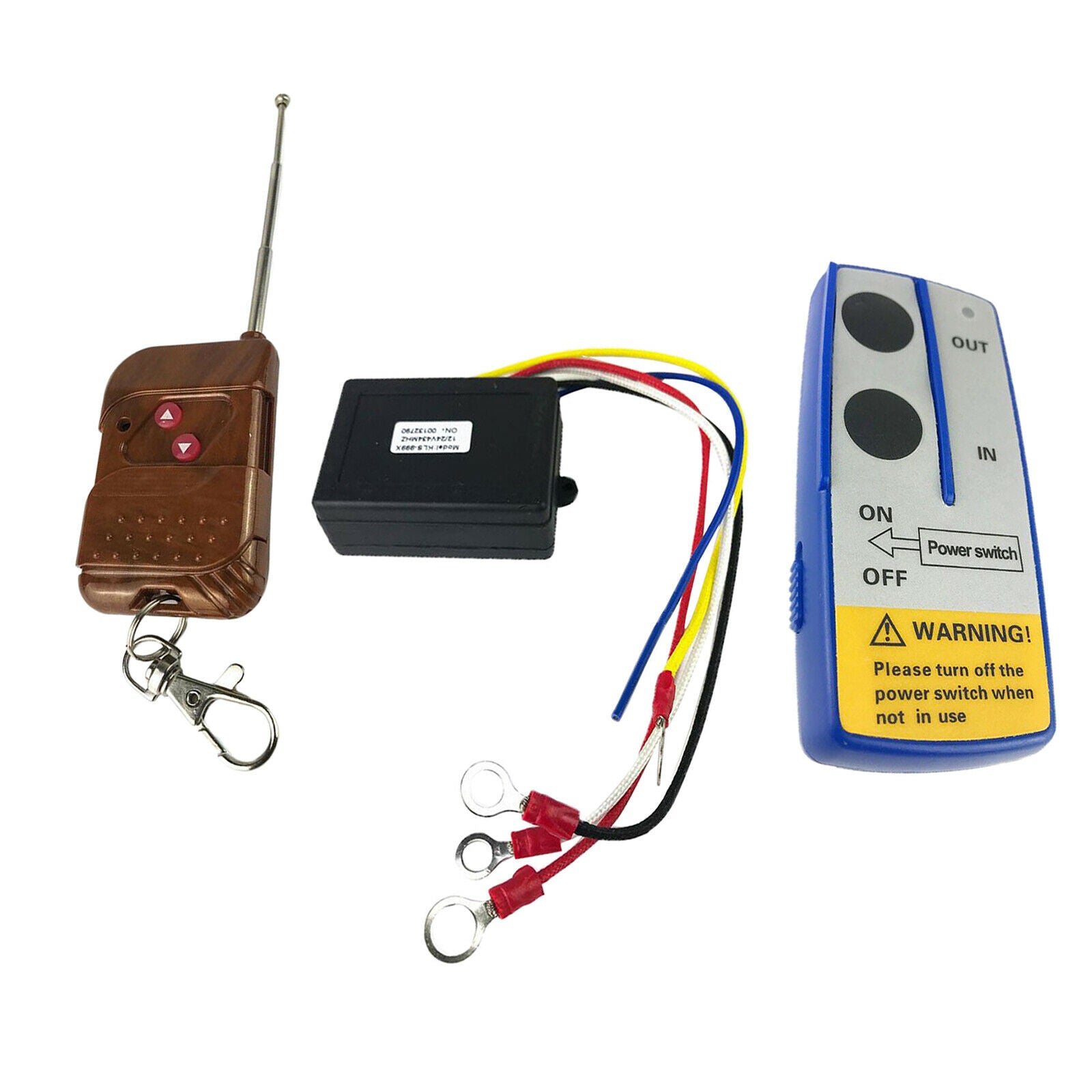 12V Electric Winch Wireless Remote Control Switch System for Truck ATV SUV
