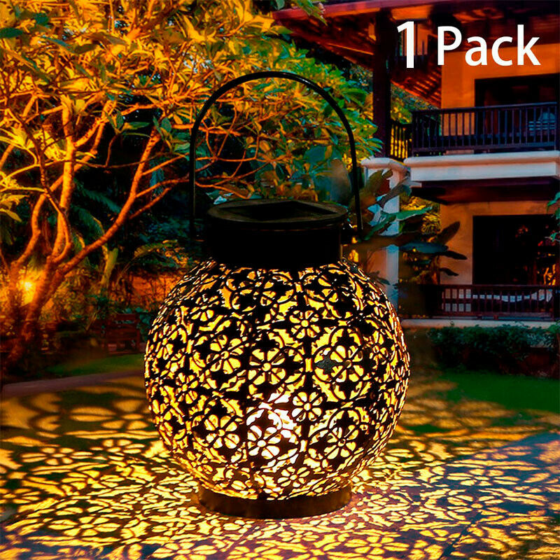 Solar  Lantern Outdoor Solar Garden Light Dancing Flicker Flame LightY FT