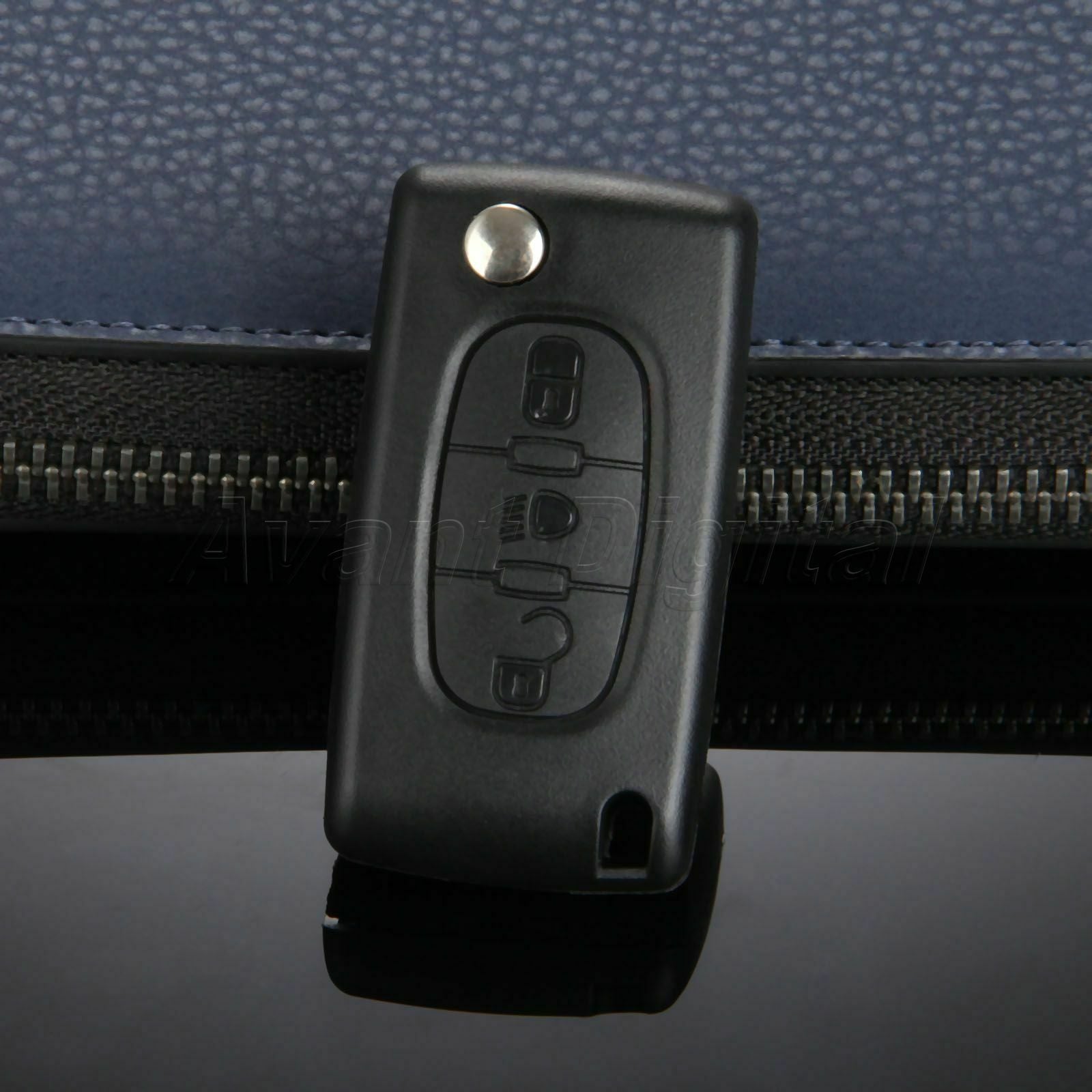 High Quality Car Remote 3 Button Key Shell Fob Case for Citroen C4 Picasso C5 C6