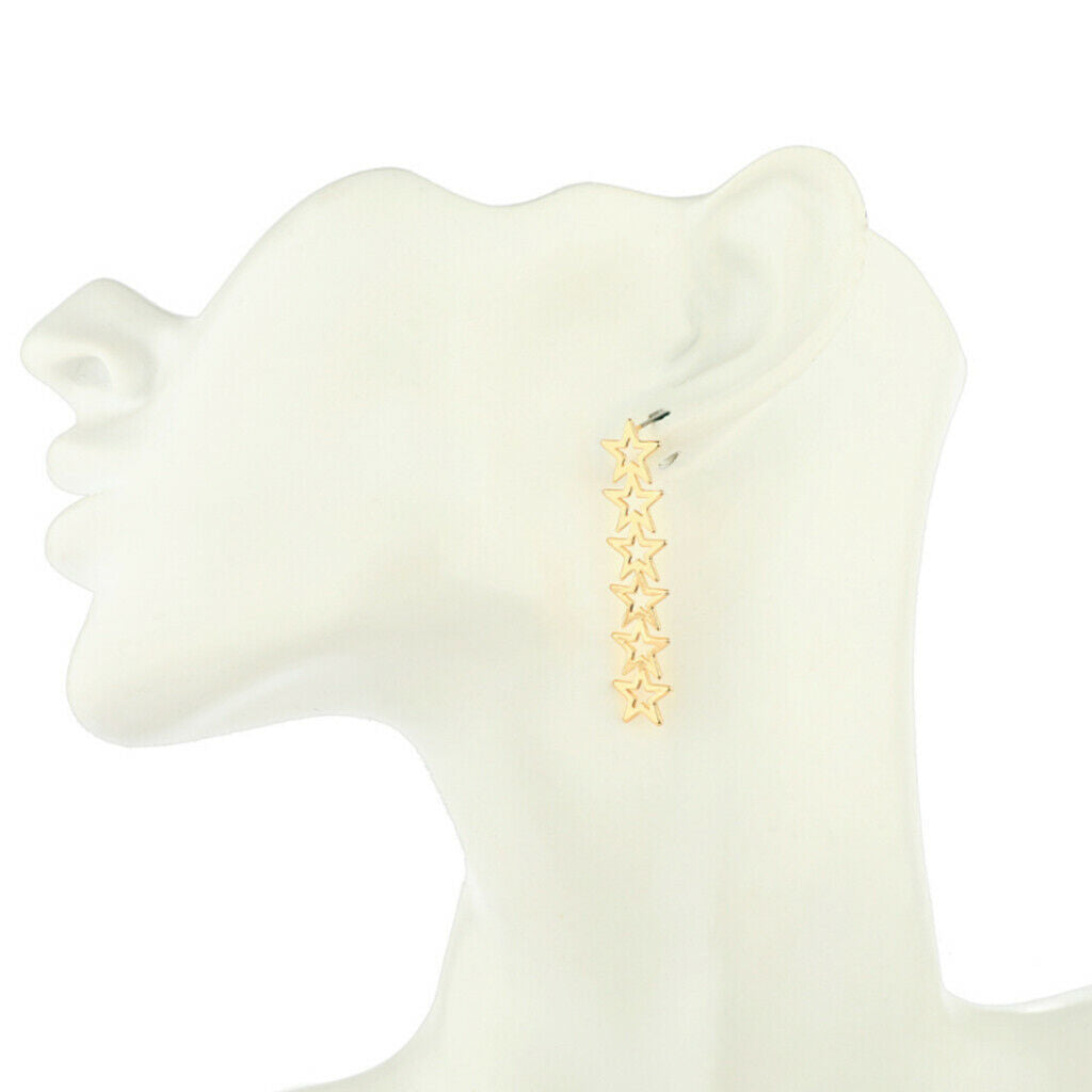 1 pair stars drop stud earring eardrop women fashion jewelry gifts