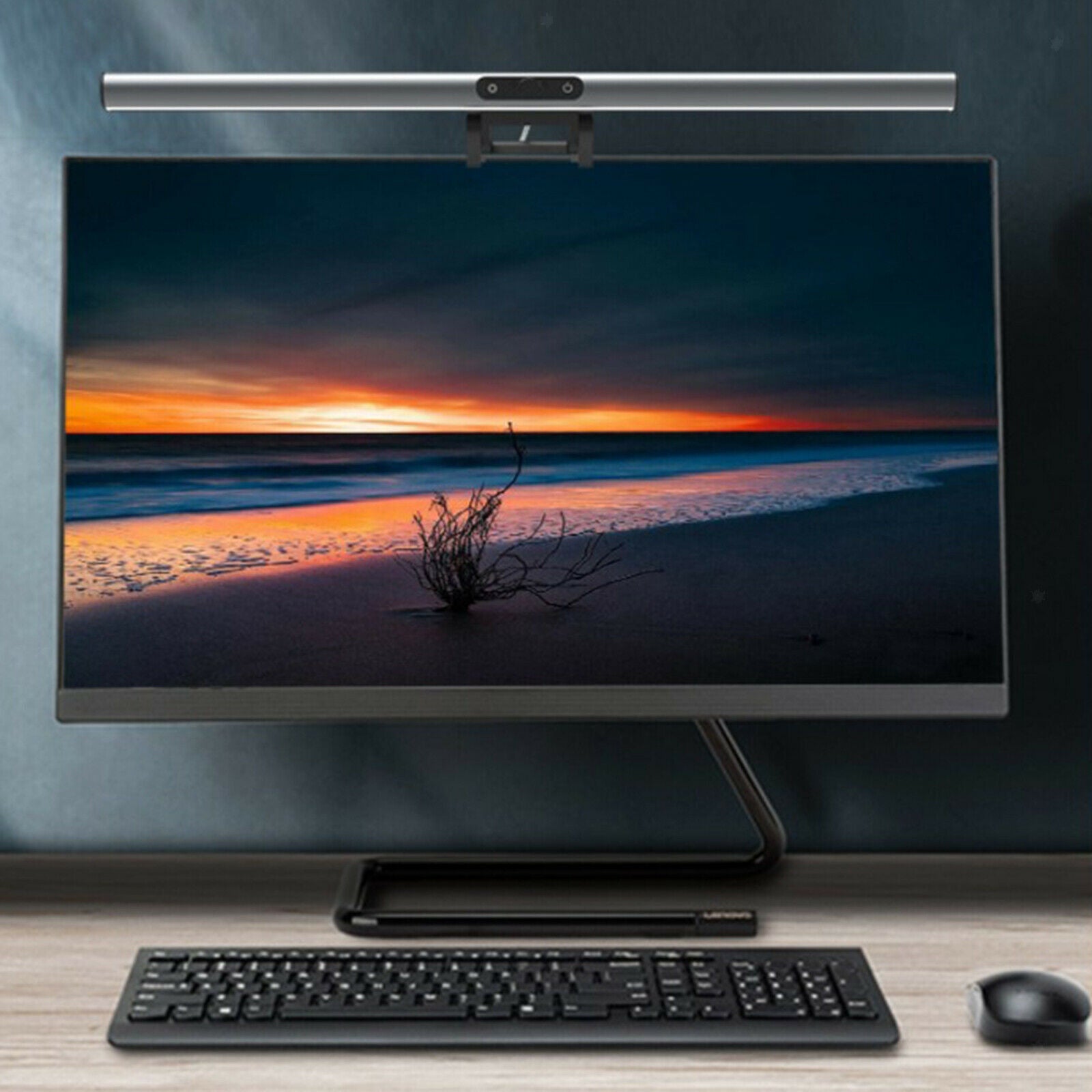 Computer Monitor Lamp 3 Modes Home 1080P Screen Light LED Reading Task Lamps