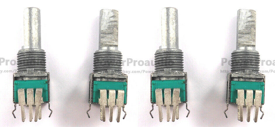 4X BOOTH VOLUME POT ROTARY CONTROL DCS1086 For PIONEER DJM800 850 900 2000