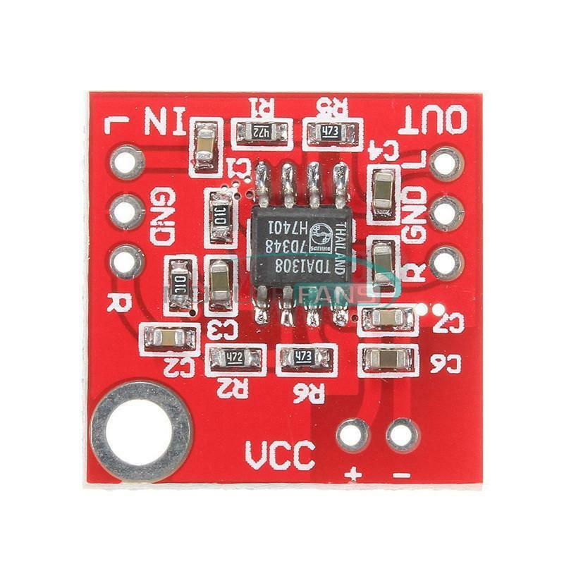 3-6V TDA1308 Stereo Headphone Amplifier Board Module Preamplifier For Arduino MF