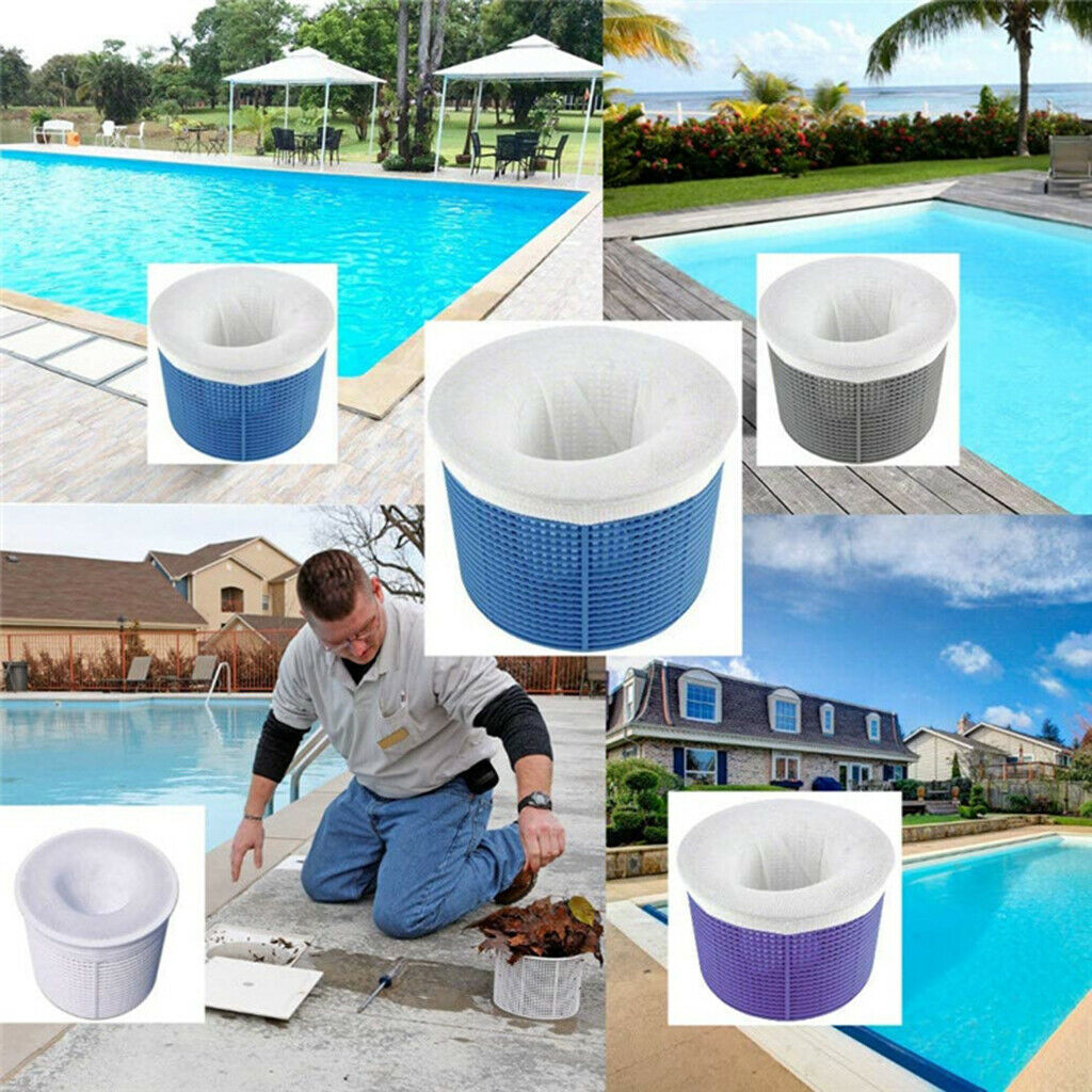 30x Swimming Pool Filter Pool Socks Saver Basket Sock Sock for Inground Pool