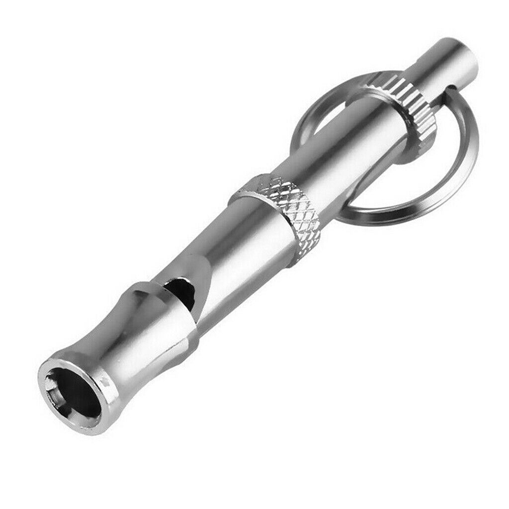 Supersonic Sound Silent Dog Pet Puppy Cat  Training Whistle Metal