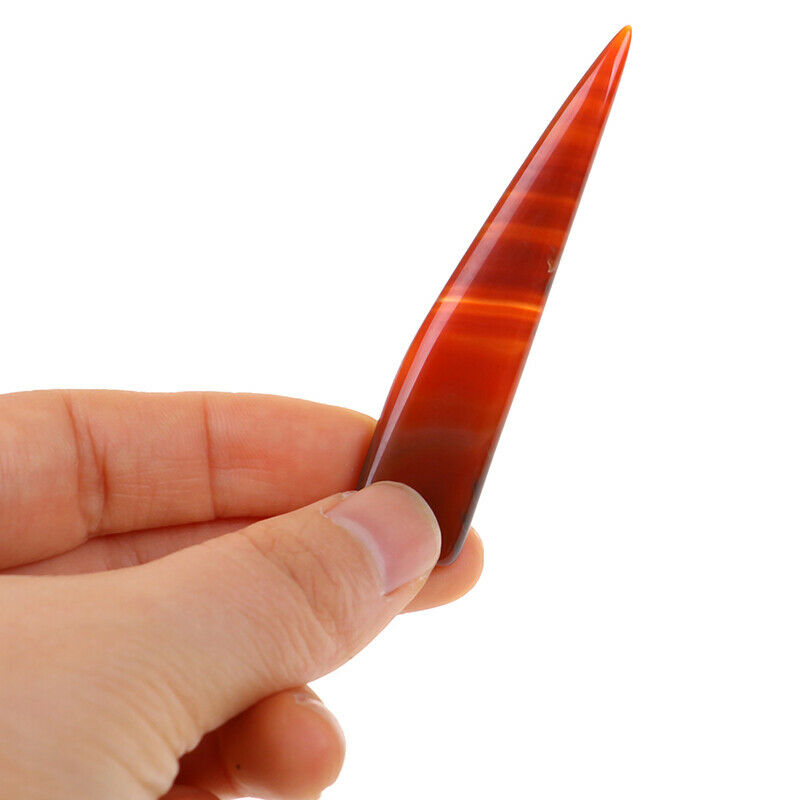 Natural Agate To Rub Leather Edge For Scoring Folding Creasing Paper Craf.l8