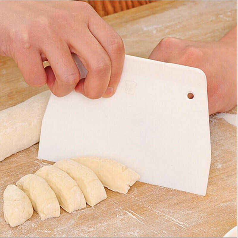 Dough Cutter Trapezoid Spatula Dough Scraper Kitchen Butter Kni.l8