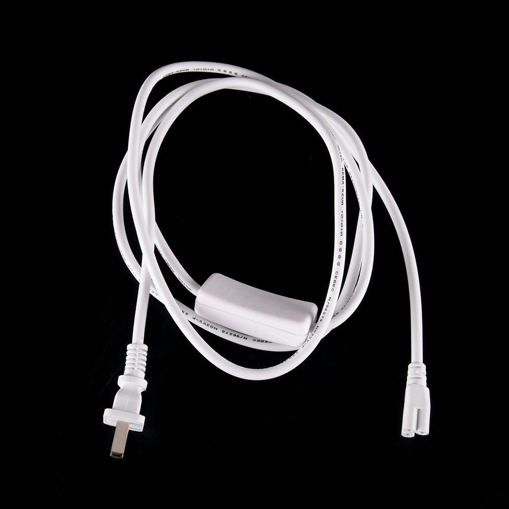 1.8M  Plug 3 Prong AC Power Cord Cable For T8/T5 Integrated LED Tube Ligh.l8