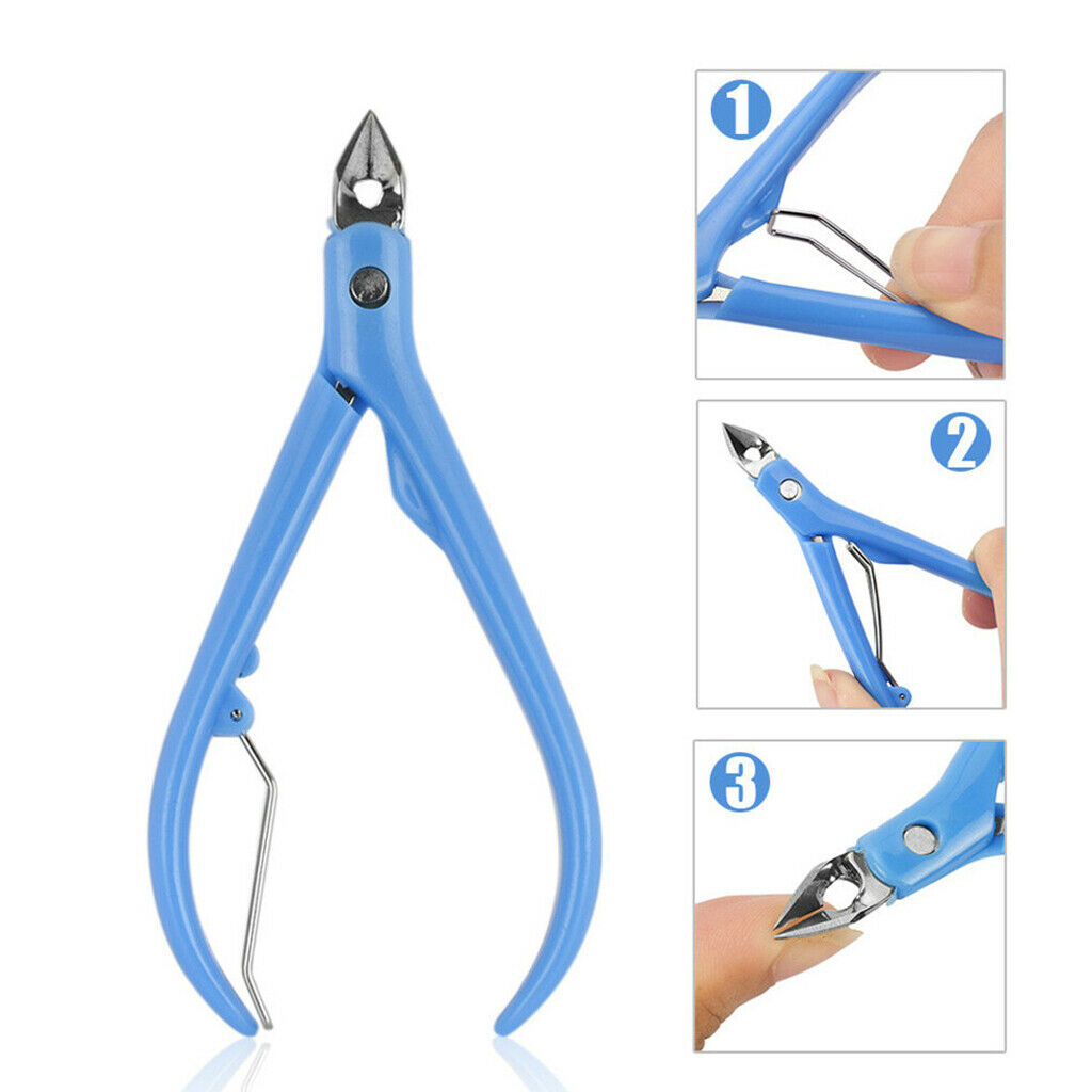 Nail Art Cuticle Remover Cutter Nipper Nails Clipper Manicure Salon Tools