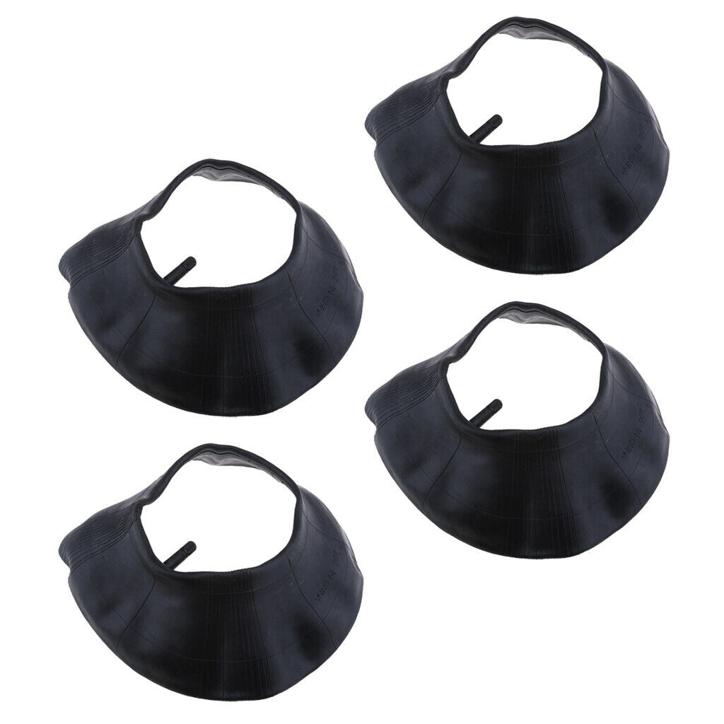 4 Pieces Rubber Inner Tube Replacment 3.50 / 4.0 / 4.10 - 6 inch
