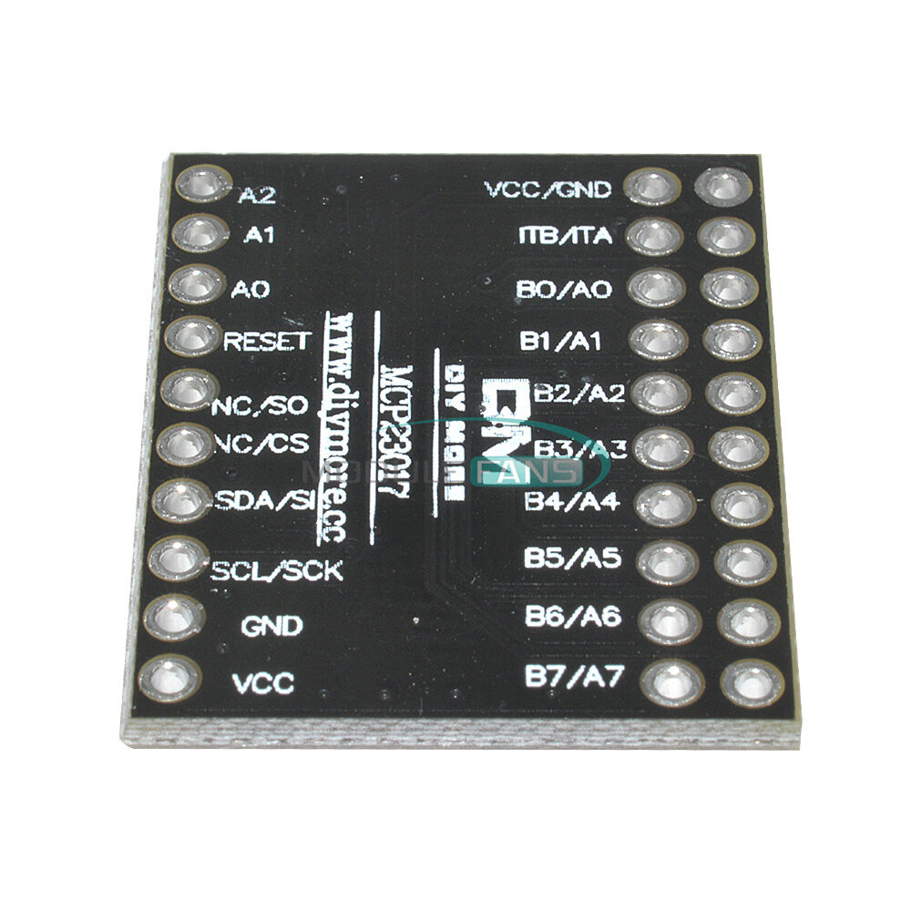 I2C IIC Serial Interface MCP23017 Bidirectional 16-Bit I/O Expander Module