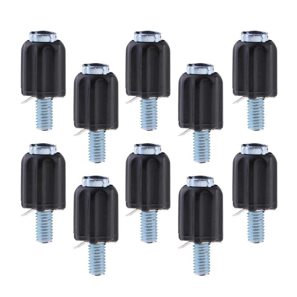 10 Count M5 Bike Cable Adjuster Screw for Thumb Shifter Disc Brake Cables