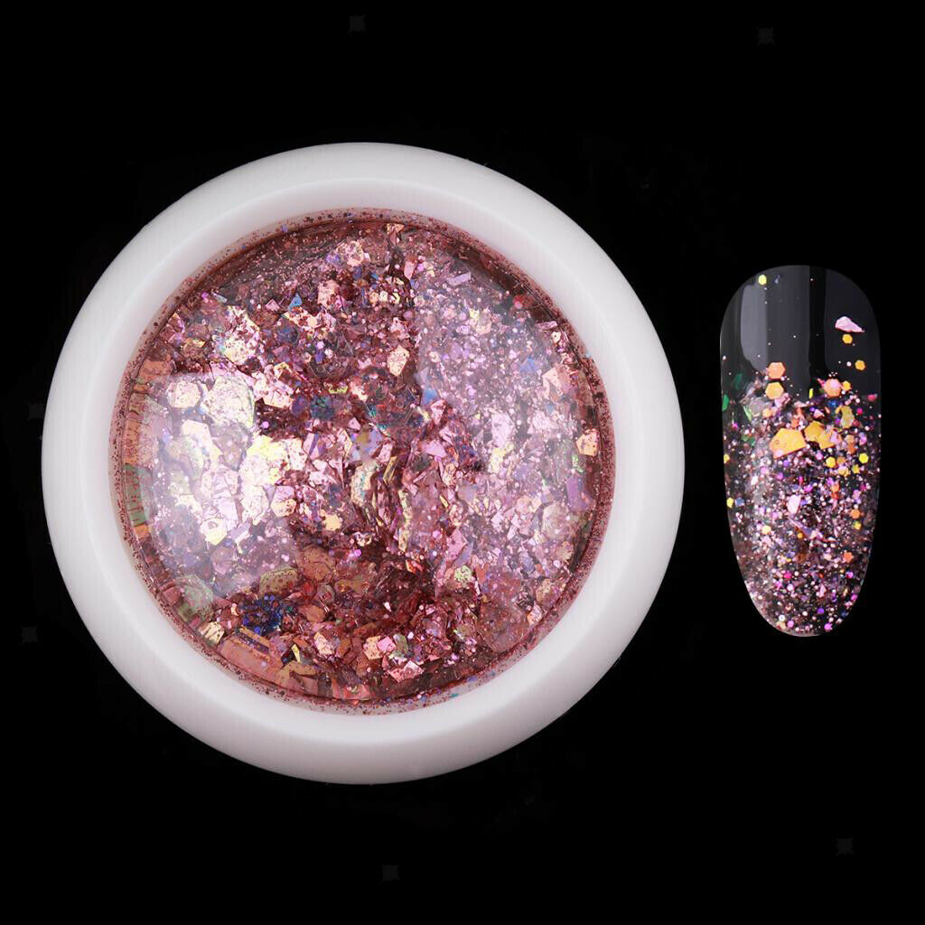 4-Box Mixed Color Makeup Nail Art Glitter Body Decoration Cosmetic Sequins A