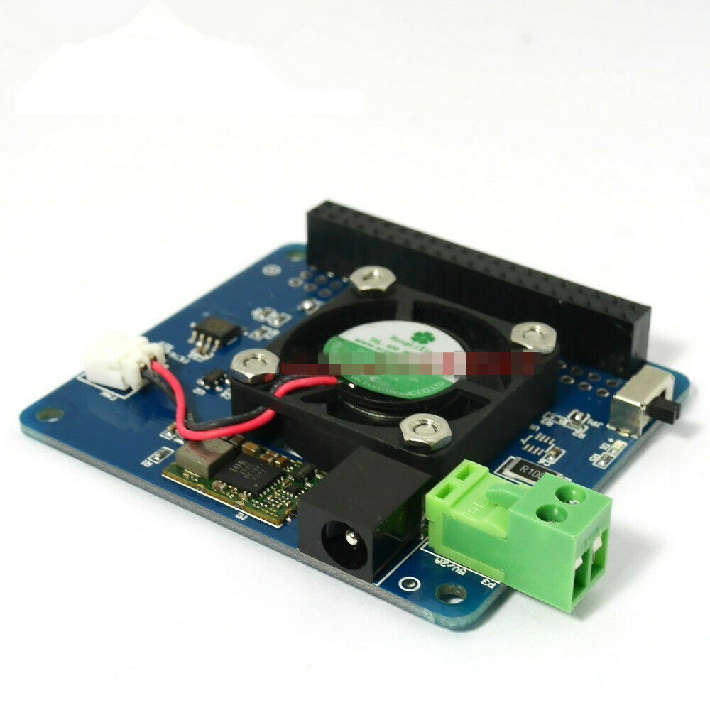 New Fan and Power Supply Breakout Board HAT for Raspberry Pi 4B 3B+