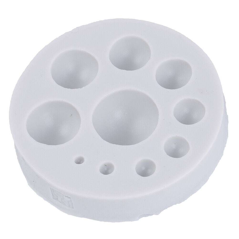 Round cake mold soap mold silicone baking mould for candy chocolate ice l.l8
