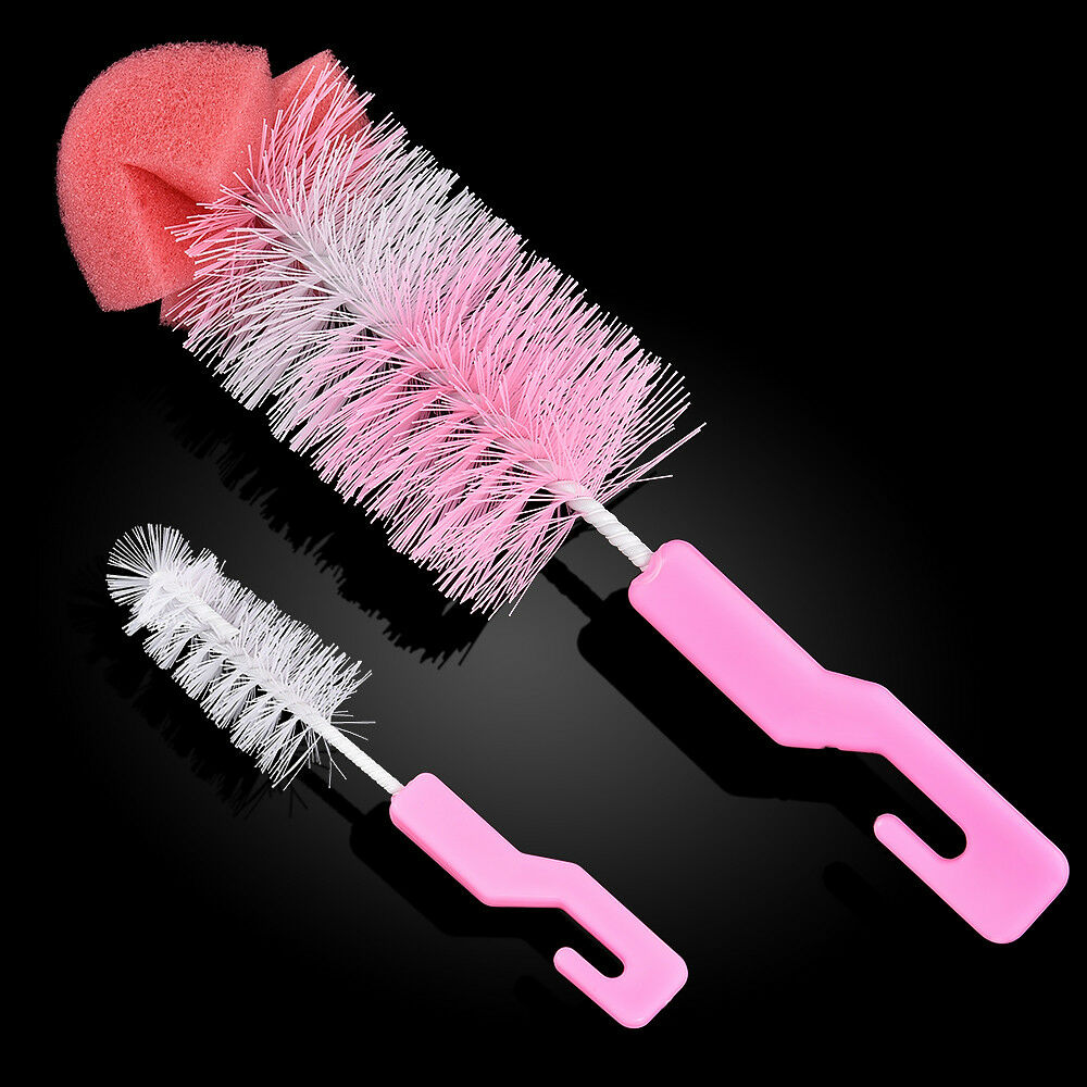 Baby Bottle Brush Cleaner Spout Cup Glass Teapot Washing Cleaning Tool Brush Hot