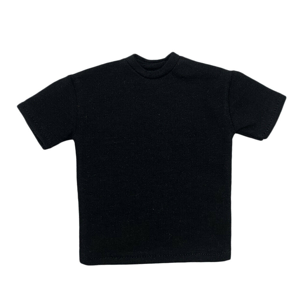 2x 1/6 Short Sleeve T-shirt for 12inch Phicen Male Figures Dress-Up Accs