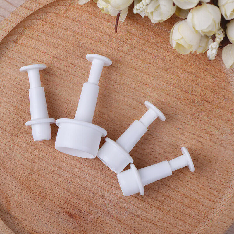 4pcs Round Cookie Molds Cutter Fondant Cake Decorating Tools Kitchen Acce.l8