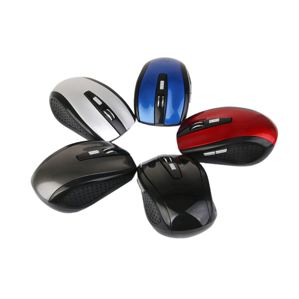 2.4GHz Wireless Optical Mouse Cordless Mice USB Receiver +Mousepad for PC