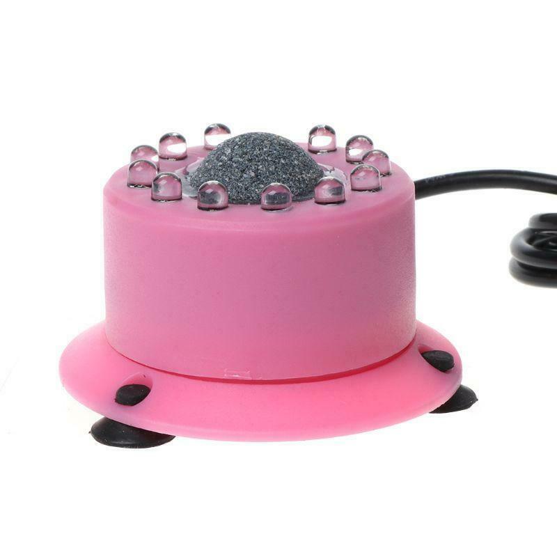 Mini Colorful Submersible 12 LED Light Air Curtain Bubbles Aquarium Accessories