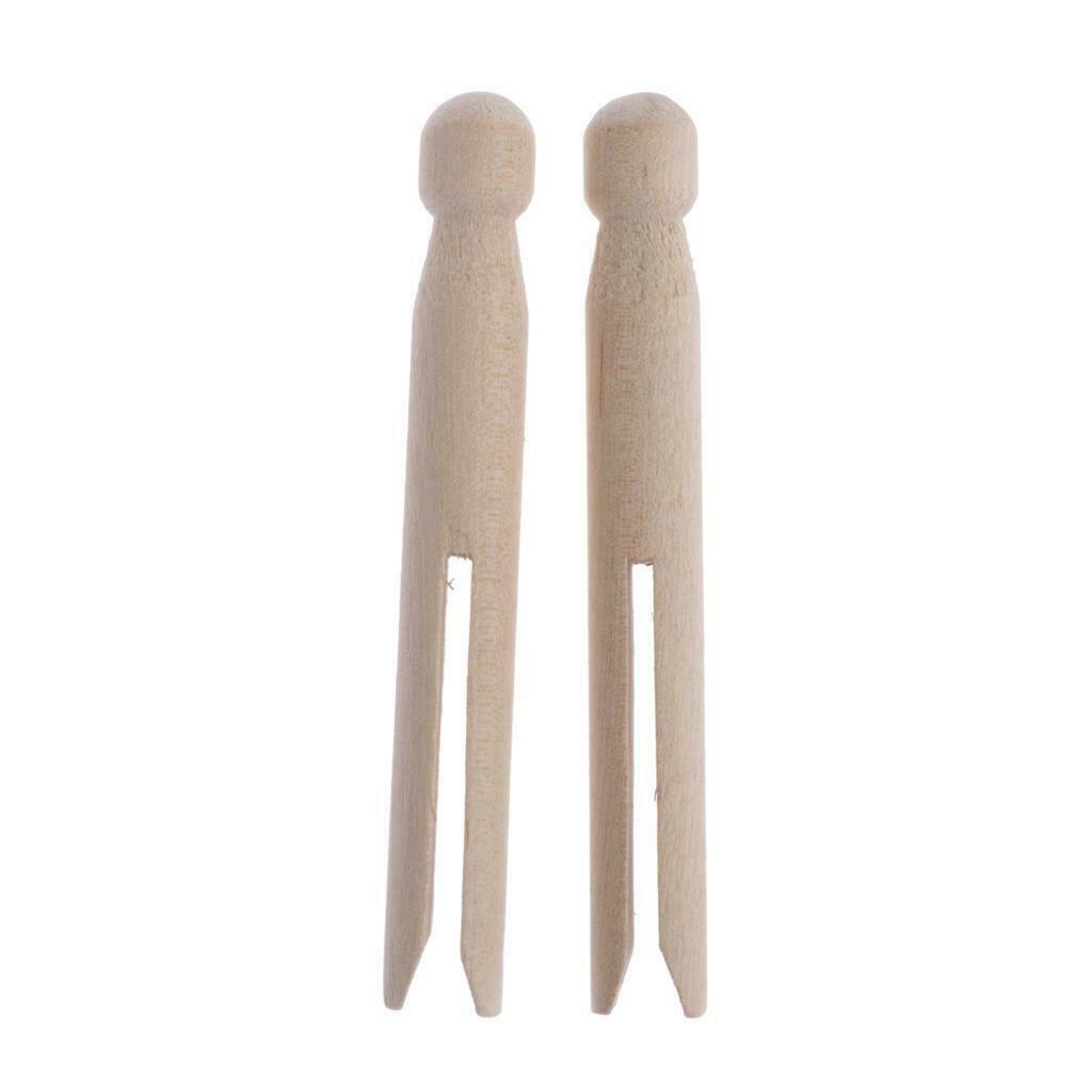 10 Pieces Unfinished Wooden Spools Thread Bobbins Cord Wire Coils Sewing Notions