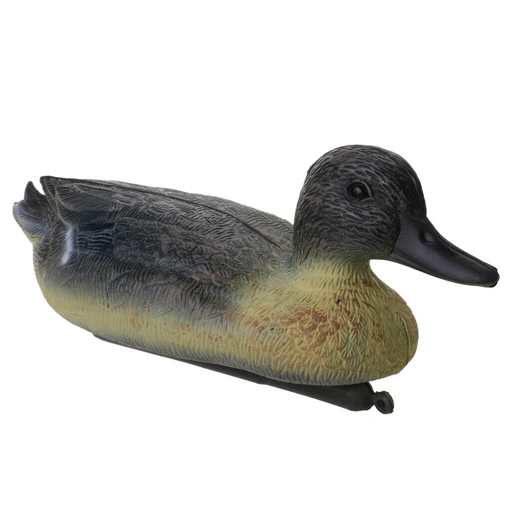 2 Pieces Floatation Lifelike Duck Decoys Outdoor Shooting Hunting Target