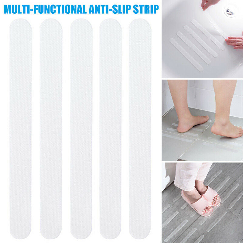 Bathroom Non-Slip Stickers Shower Strip Floor Mat Safety Tape Bathroom Mat New