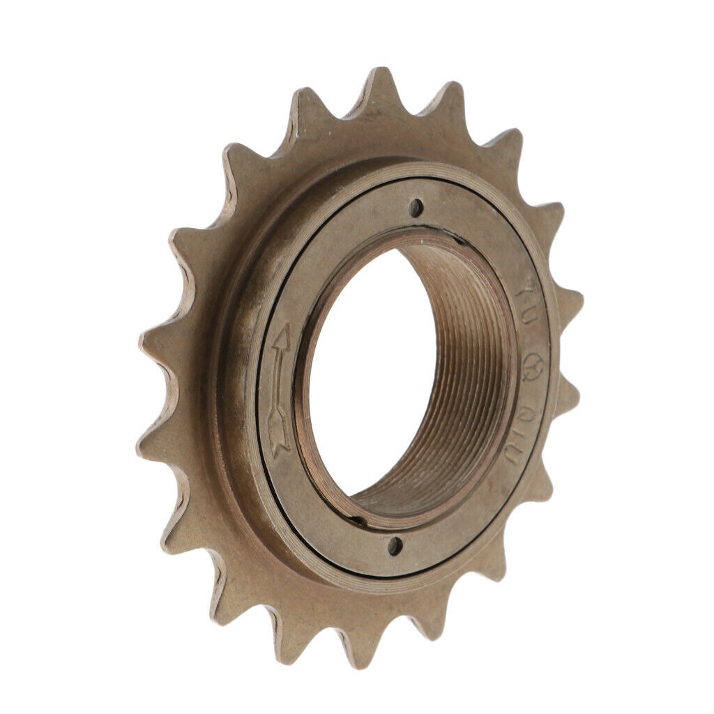 Bronze 18T 34mm BMX Bike  Single  Freewheel Sprocket 1/2" X 1/8