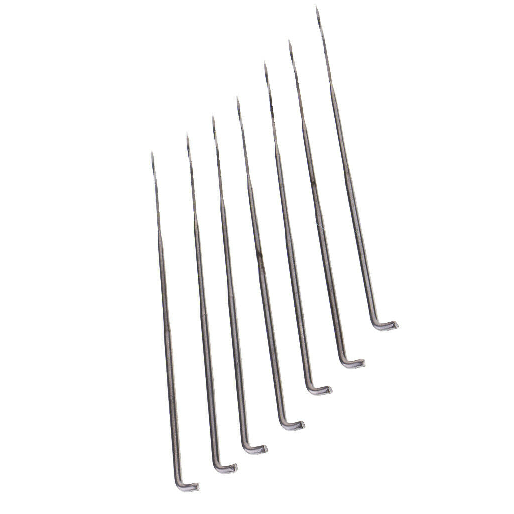 7pcs Spiral Shaped Felting Needles Handle Holder Pins
