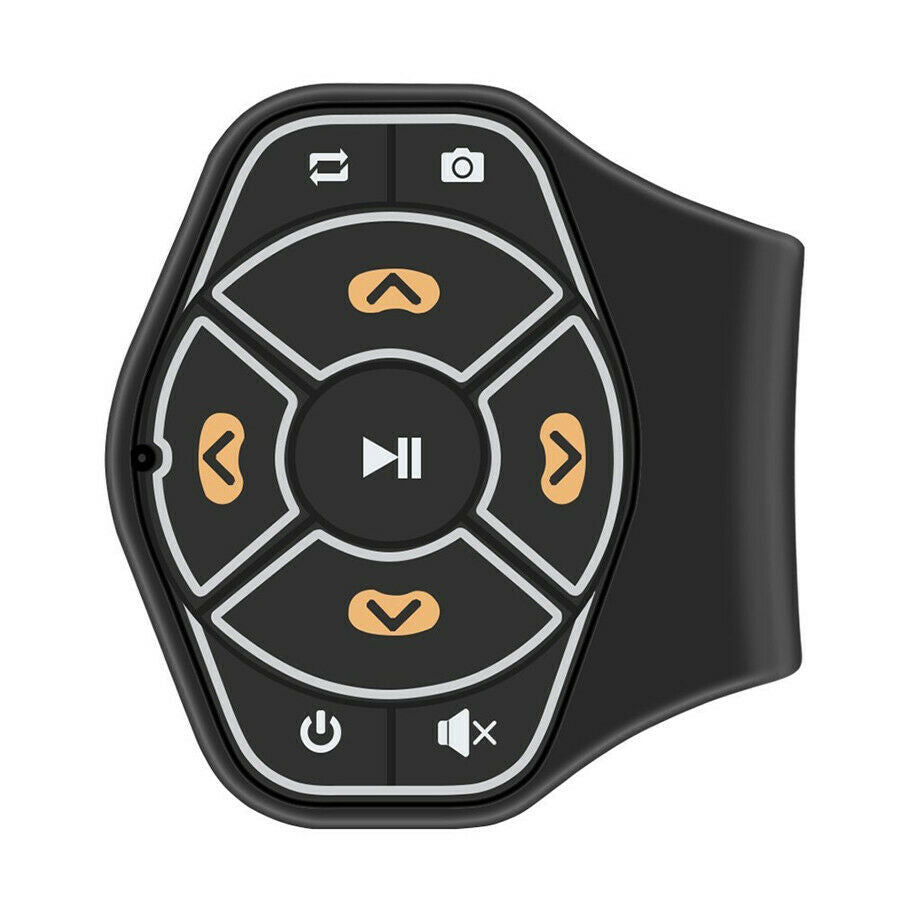 Wireless Bluetooth Car Steering Wheel Hands-free Button Remote Control+Battery