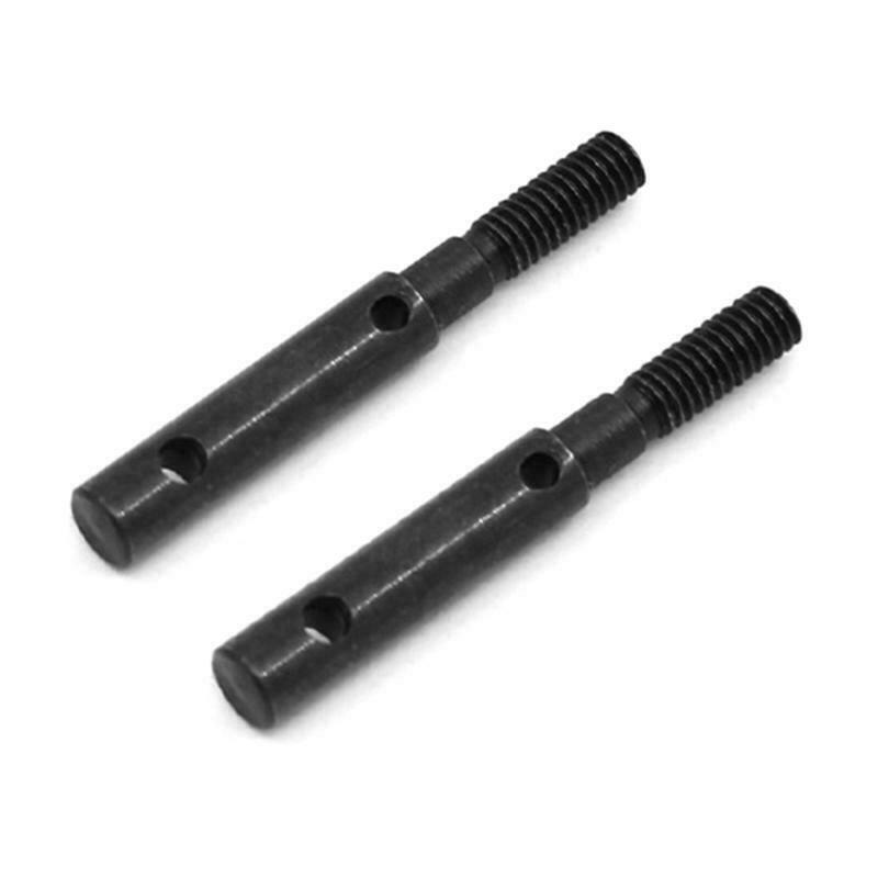 2Pcs Metal Portal Stub Axle Drive Gear Shaft for 1/10 SCXIII AX103007 Capra UTB