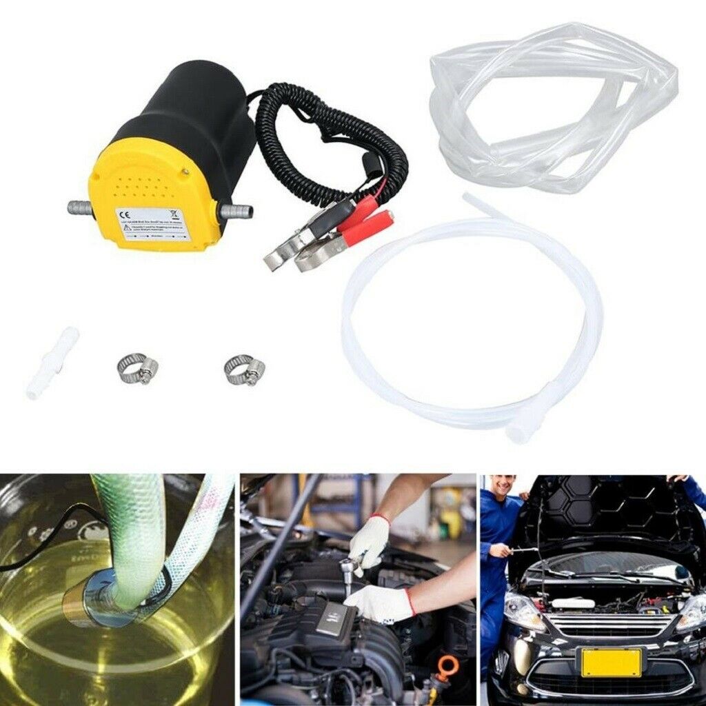 12V Oil Extractor Suction Pump Pump Workshop Garage Oil Transfer Oil Change Tool
