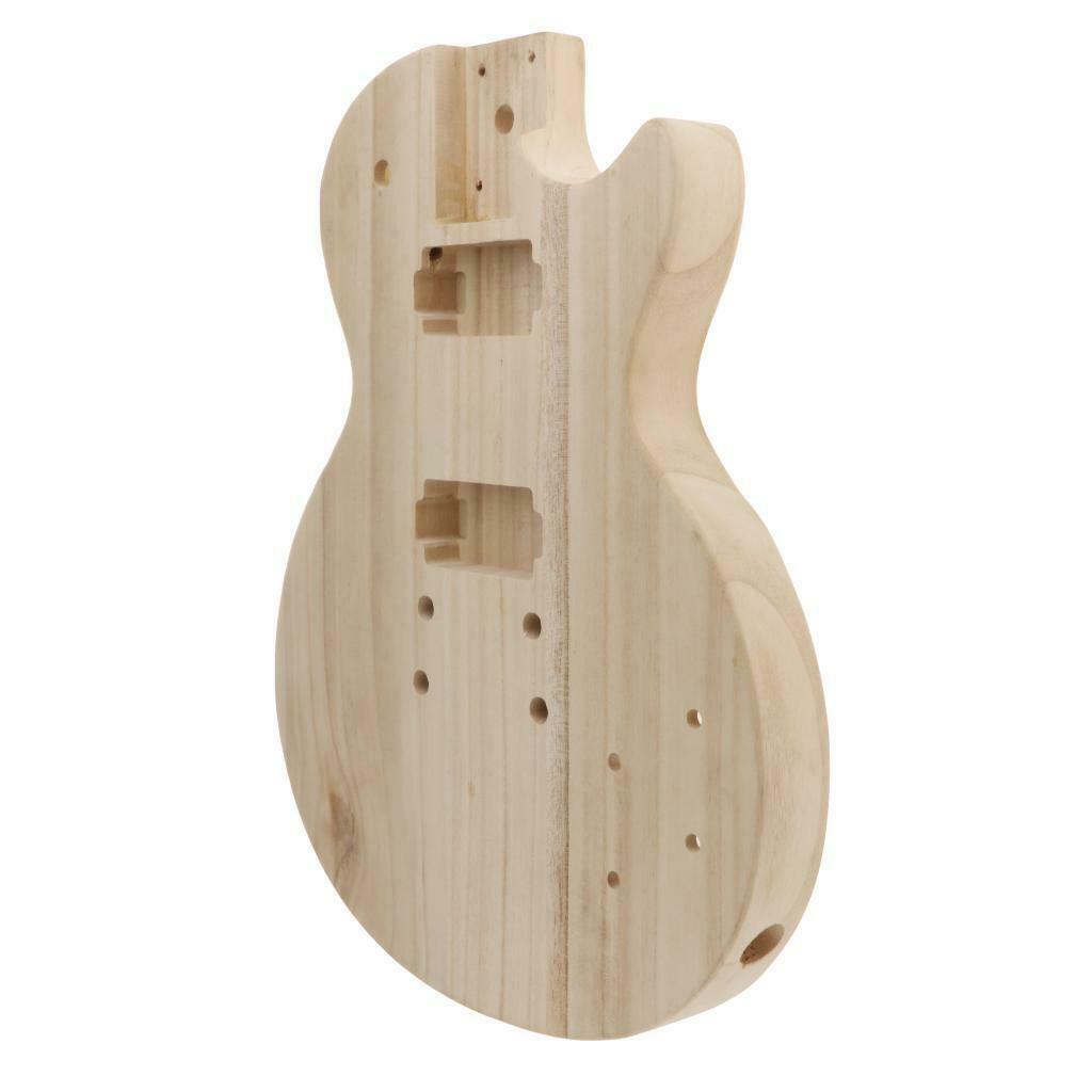 DIY electric guitar body Polished wood electric guitar barrel for ST guitar