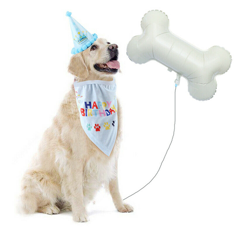 Bone Shape Foil Balloon Pet Dog Bone Balloons for Birthday Party Decorati.l8