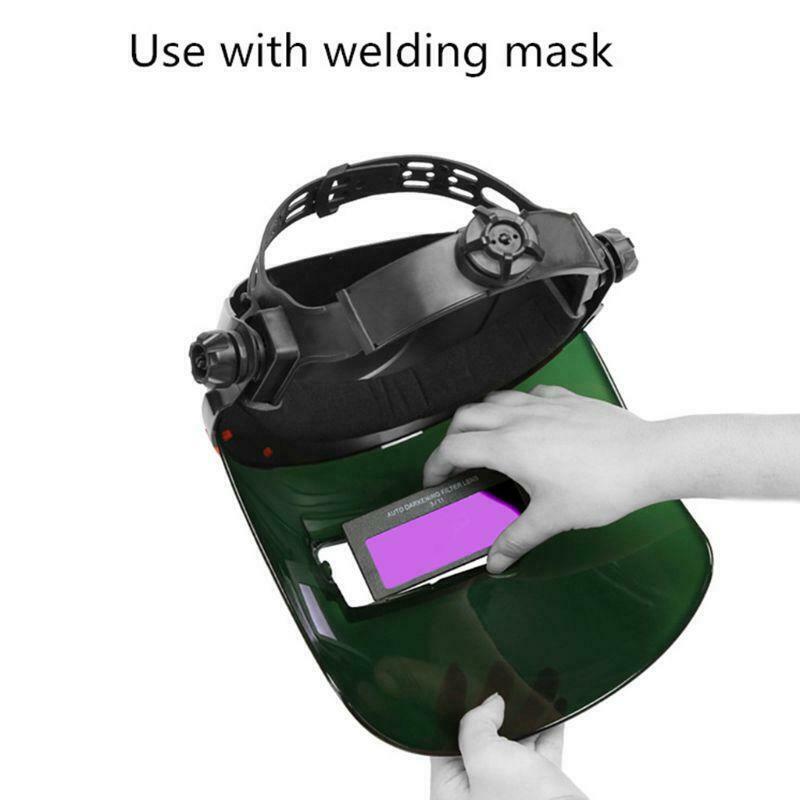 Solar Auto Darkening Welding Helmet Eyes Protector Welder Cap Goggles Machine