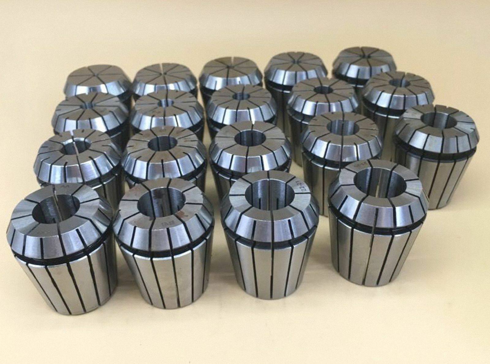 24pcs ER40 Spring Collet Set 3-26mm For CNC Milling Lathe Tool [M1]