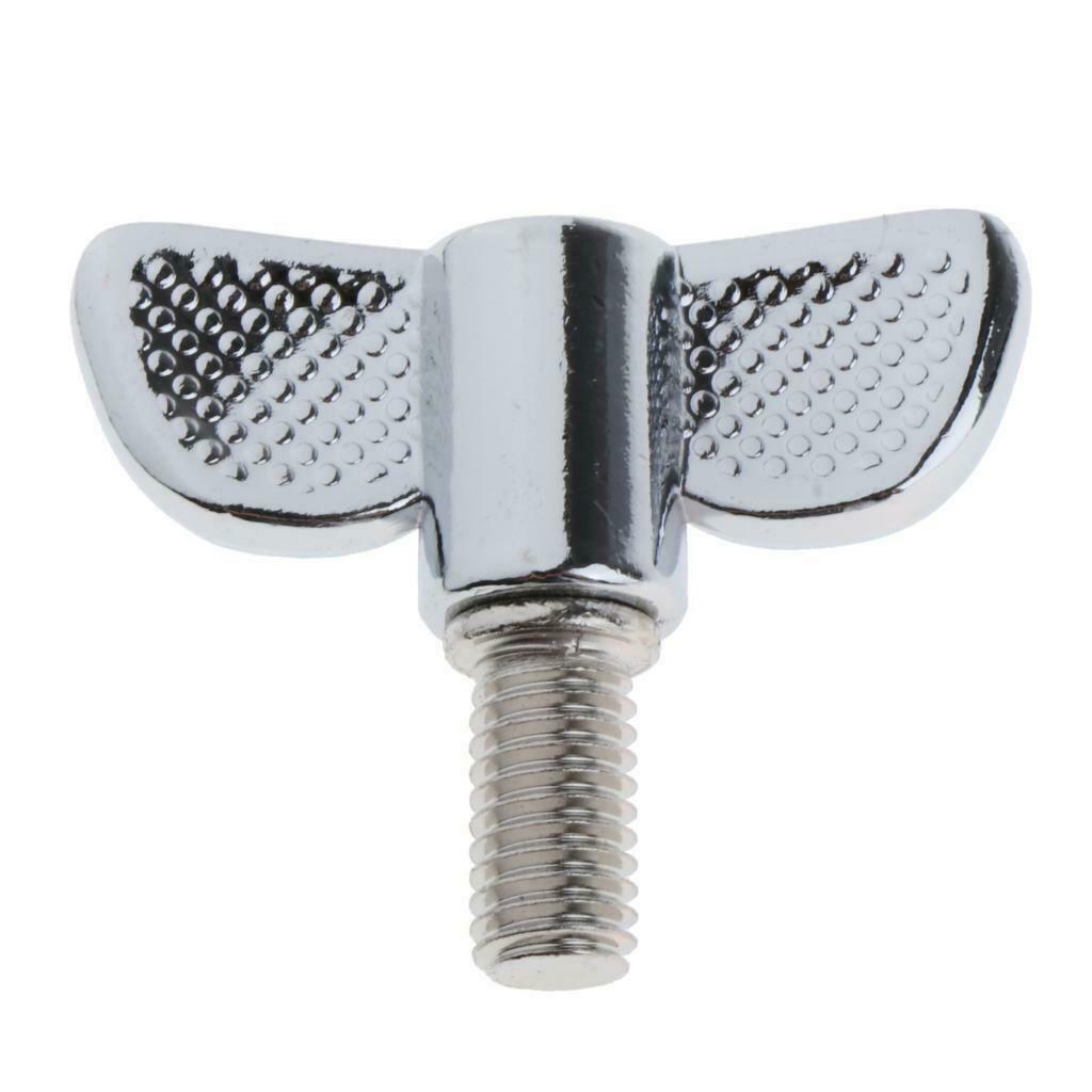 5Pcs 8mm Cymbal Stand Wing Nut for Practice Stage Performance M8x15mm