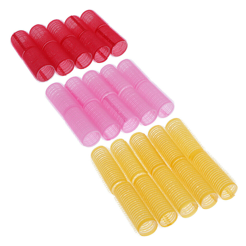 30x Salon Hair Roller Curling Curls Hairdressing Curlers for Women Girls