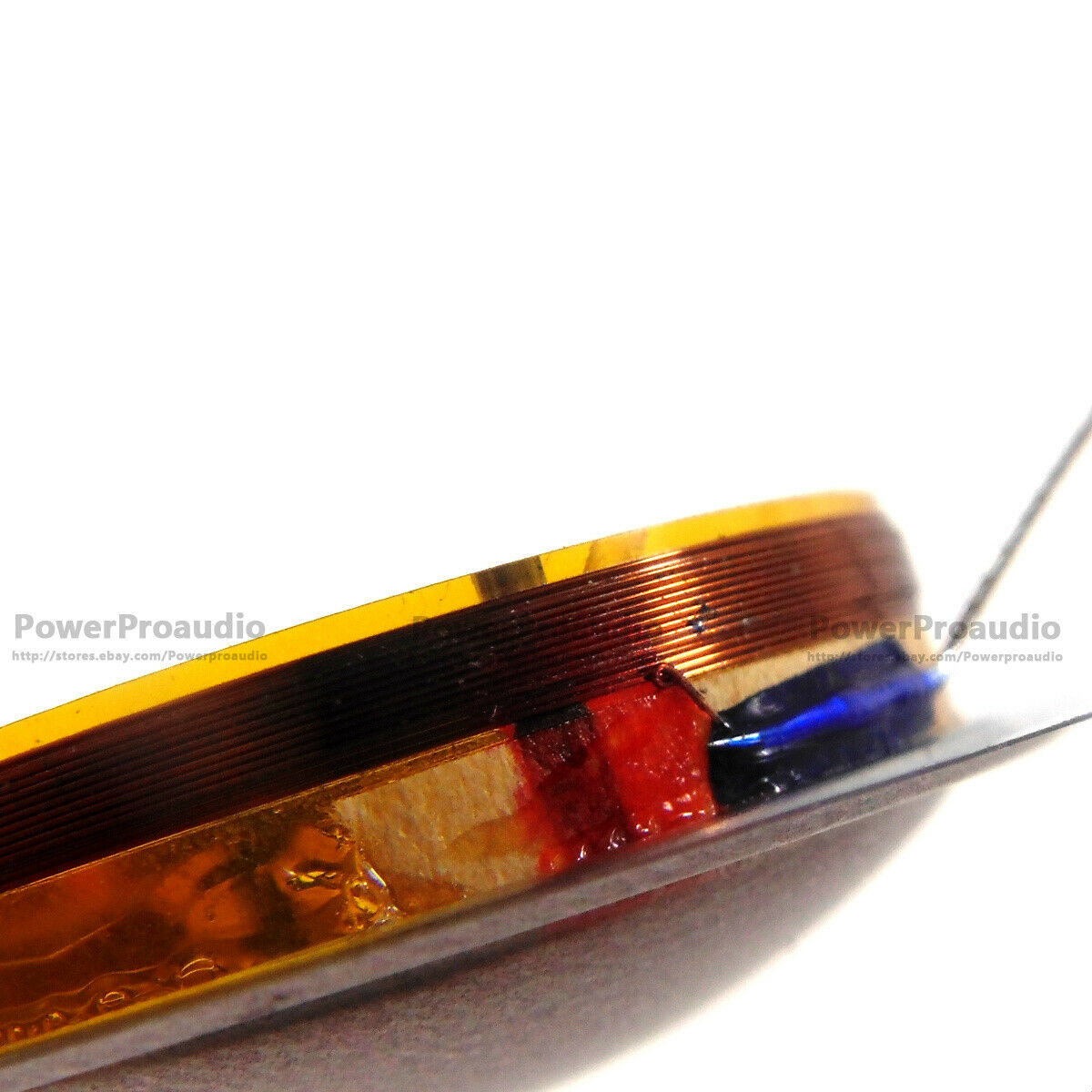 10pcs 20.4 mm Mylar Dome diaphragm Loudspeaker Tweeters voice coil 4 ohm Two way