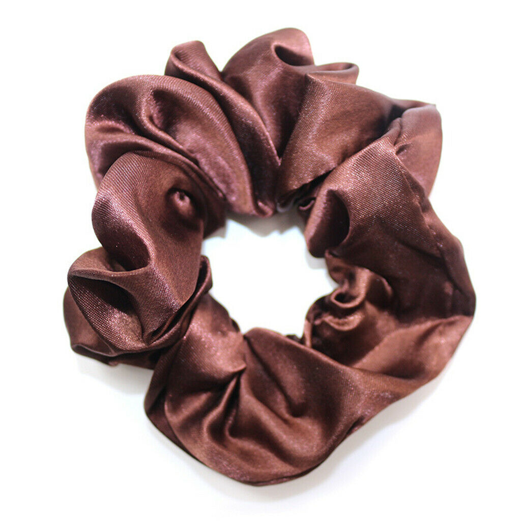 Pack of 10 Women   Hair Scrunchies Elastic Bobble Scrunchy Hair Ties Rope
